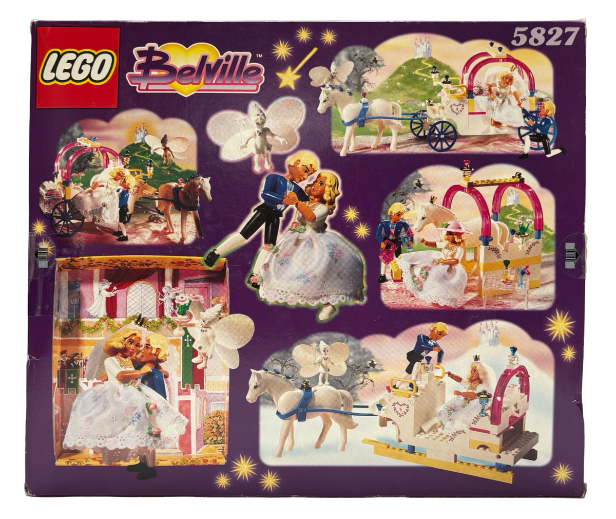 Lego Belville Fairy Tales 5827 Royal Coach Set w/ Original Box 100