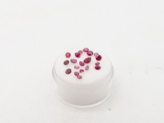 LOTTO GIOIELLI SFUSI RUBINO TONDO naturale $3000 3 ct