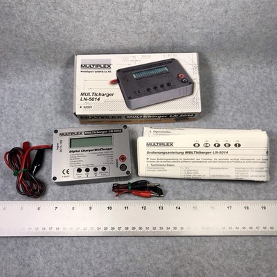Multiplex Multicharger Digital Charger LN-5014 Auto/Man NiCd NiMH LiPo Li-Ion Pb