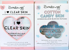 144 Hydrocolloid Acne Patches The Creme Shop Clear Skin Cotton Candy Variety Pck