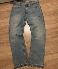 2Y Studios ARUN Open Hem Straight Jeans Blau ...