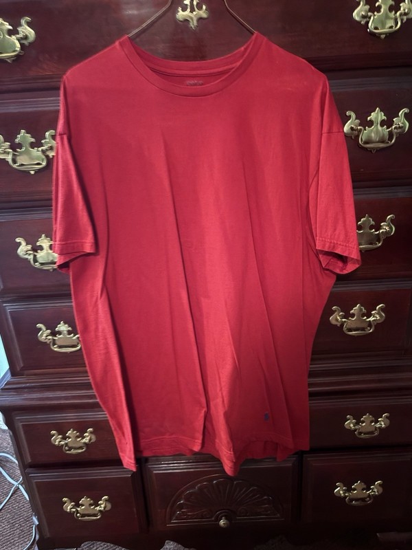 Polo Ralph Lauren T-Shirt Men's XL Red Classic Fit Cotton Pony Logo Tee