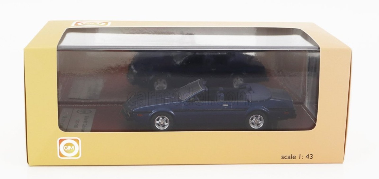 Bitter SC Open Cabriolet GIM 1985 cadeau idéal pour passionné d'automobiles 1:43