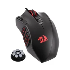 Redragon M921 MMO Gaming Mouse 12400 DPI Wired RGB Mice 18 Programmable Buttons