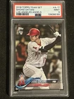 🔥🤩⚾️ 2018 TOPPS TEAM SET SHOHEI OHTANI ROOKIE GRADED PSA 9🤩