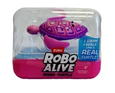 Robo Alive Pink Turtle NEW