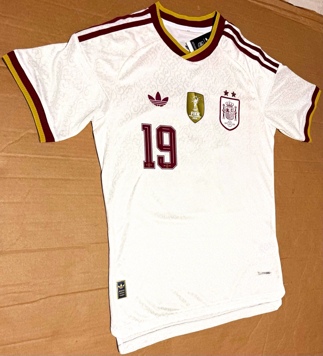 Spain Unisex Adult National Team Soccer Jerseys Just Listed 2026