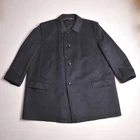 Mens STEINBOCK Tyrol Original HIMALAYA Loden Wool Overcoat Navy size UK52s US56s