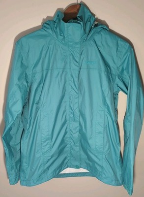 Marmot Women's Softshell Hooded Zip Front Toggle Hooded Rain Jacket M Hiking 