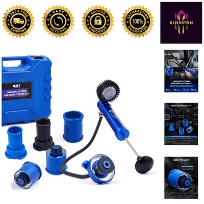#ad 7pc Radiator Pressure Tester Kit Durable Leak Detection amp; Vacuum Fill Tool $171.99
