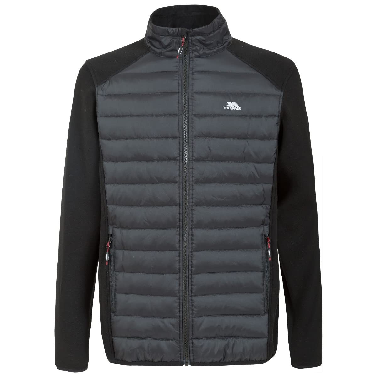Polaire homme noir contre le froid veste Saunter ample en taille 2XL