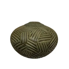 Studio Art Pottery William Kidd Vase 1999 Chevron Lines Signed