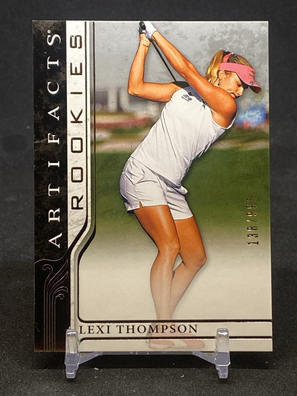 2021 Upper Deck Artifacts Rookies /999 Lexi Thompson #76 Rookie RC