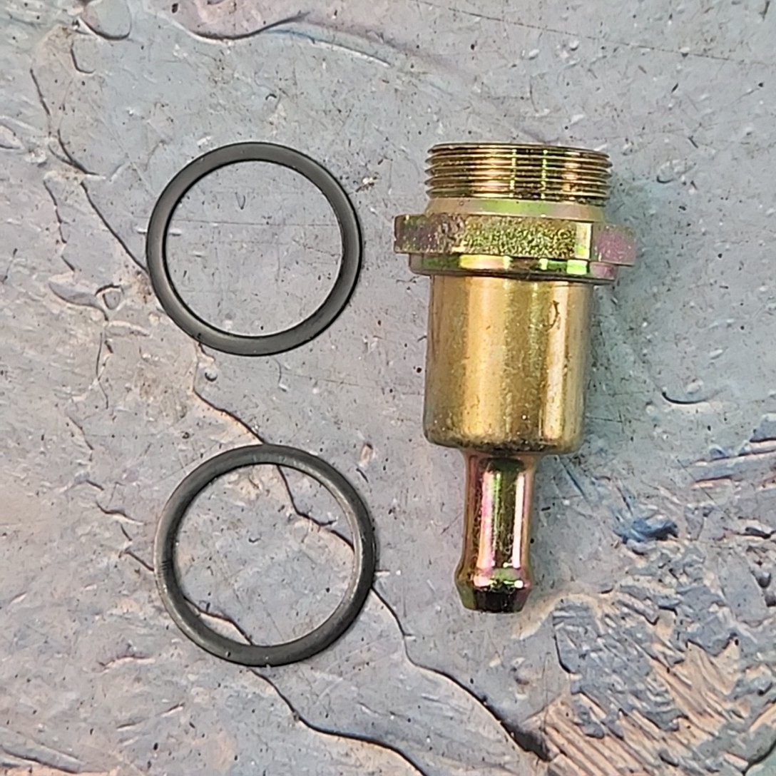 3x Champ G476 Fuel Filters Fits Ford Replaces OEM D30Z-9155-A Metal Gasoline NOS