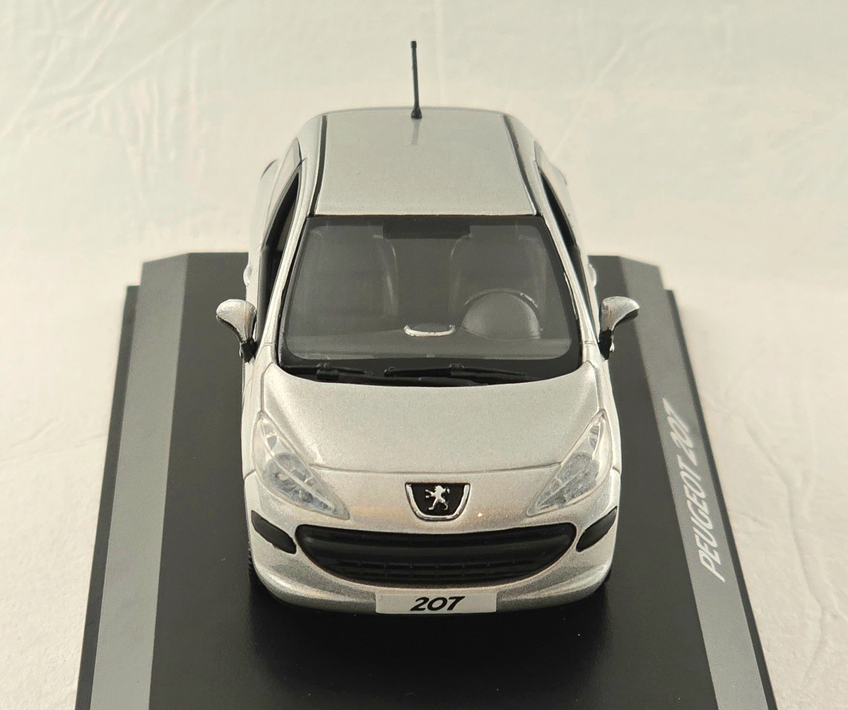 Miniature Norev 1/43 Peugeot 207 3 Portes - Griffe Bleue