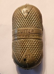Vintage CUTTER Hi-Lo KIT MORSURE DE SERPENT INUTILISÉ survie