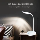 Rechargeable LED Desk Lamp Portable USB Charging 360° Flexible Hose Eye Care V1