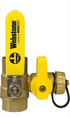 Webstone, a brand of NIBCO Brass Pro-Pal 1 1/4 IPS Ball Drain