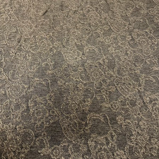 Double Knit Floral Jacquard Stretched Brown 55" Elegant Fabric by the yard 2.99