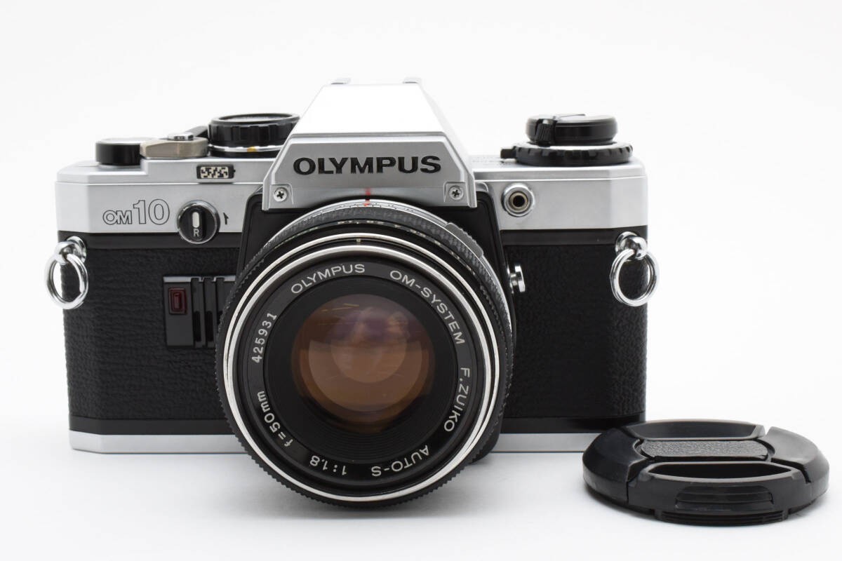 Olympus Om-10 Film Camera Om-System F.Zuiko Auto-S 50Mm F1.8