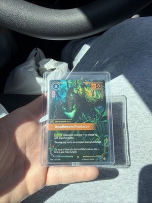 Deadbloom Predator League of Legends Riftbound Origins Epic Foil 161/298 NM