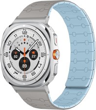 No Gap Silicone Strap Compatible with Samsung Galaxy Watch Ultra 47mm