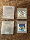 Super Mario Land 1 & 2 Game Lot Nintendo Gameboy With Clear Cases Tested Works