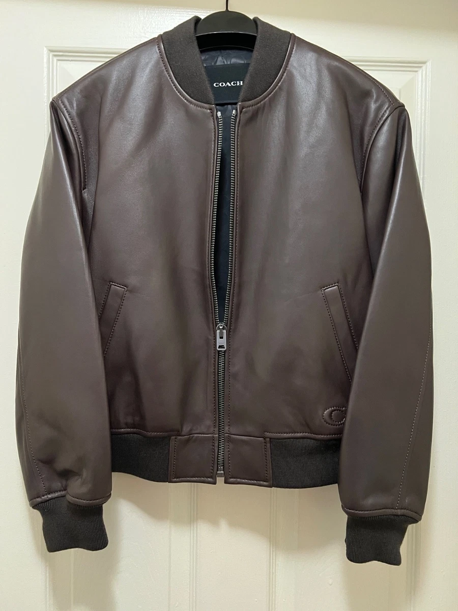 Coach Leather Outer Shell Coats, Jackets & Vests for Women for