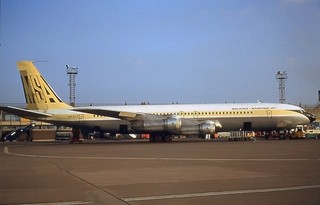 Aircraft Slide Duplicate Malaysia/Singapore B.707 312C 9M AOT (A001)