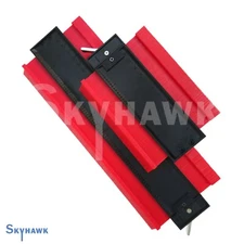 2 Pack Contour Gauge with Gauge Duplication Profile 10" & 5" Shape Copy Tool Kit