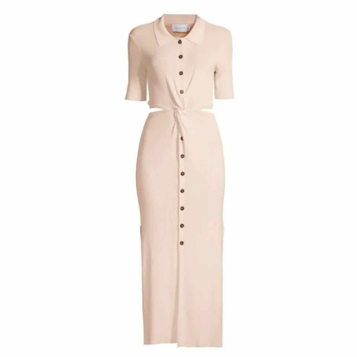 knit long sleeve dresses Dark Green Knitted Long Sleeve Midi Dress