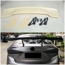 Rear GT Trunk Unpainted General Wing Spoiler Universal For BMW 3 Series Sedan