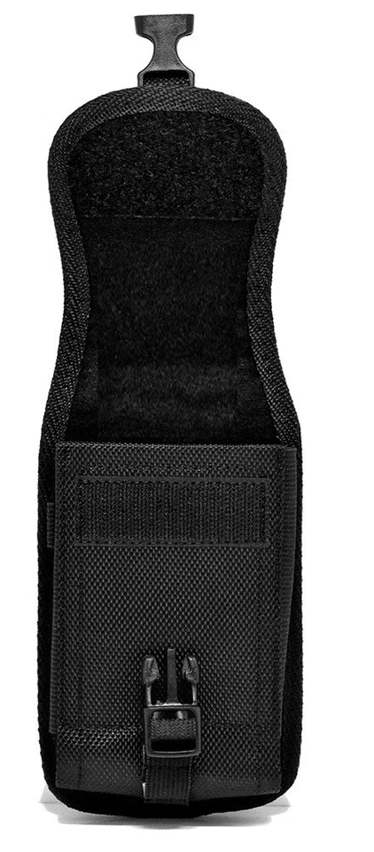 (XL) CELL PHONE VERTICAL RUGGED POUCH WITH METAL CLIP BELT LOOP HOLSTER  - Image 4 of 4
