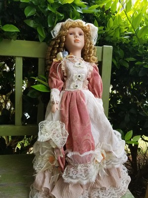 tall porcelain dolls