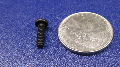 18-8 Black Oxide Pan Head Phillips Machine Screw 6-32 x 1/2" Length, 200 pcs - Picture 5 of 9