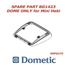RV Dometic Mini Heki roof hatch DOME ONLY - caravan Skylight 400x400 part BG1423