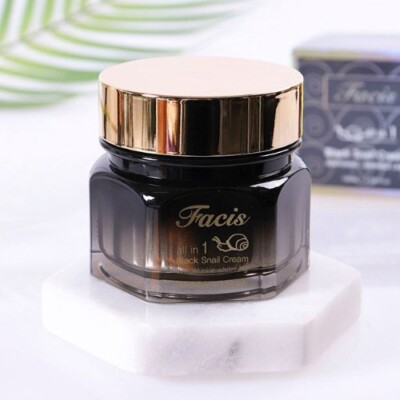 FACIS All Iin One Black Snail Cream 100 Anti Aging Cream Moisturizing Cream NEW
