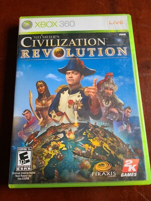 Sid Meier's Civilization Revolution (Microsoft Xbox 360, 2008)