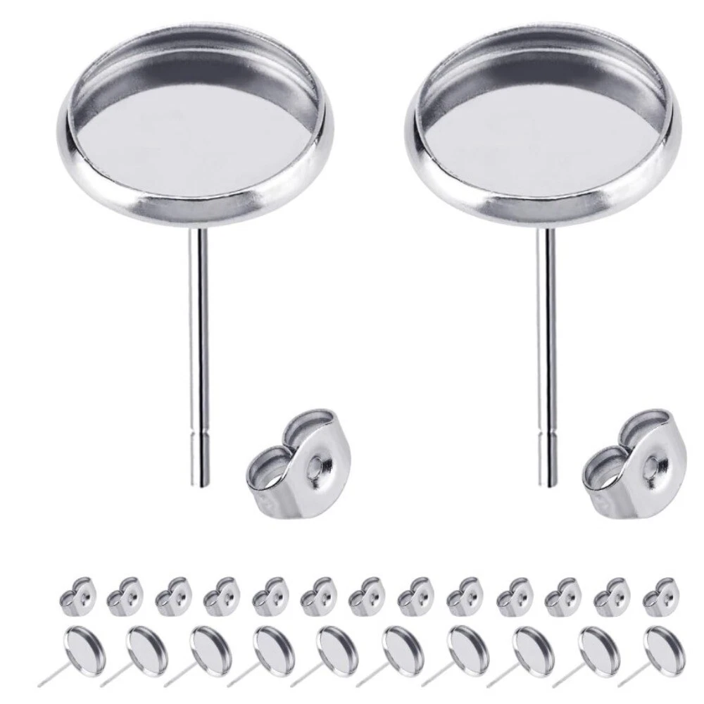 Empty earring deals studs
