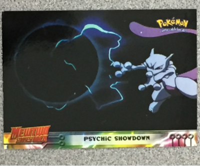 1999 - TOPPS - POKEMON - #33 PSYCHIC SHOWDOWN - 1X MEWTWO STRIKES