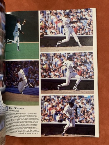 Original 1985 NY Yankees Official Baseball Yearbook - No Barcode Variation - NM - Picture 6 of 10