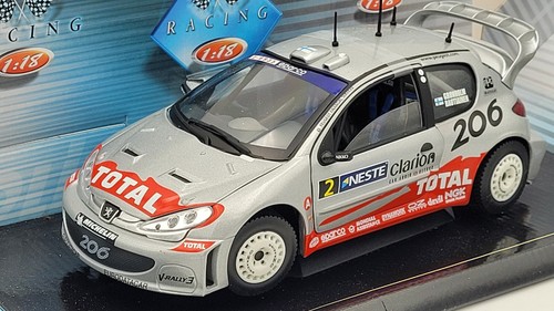 Peugeot 206 WRC Solido 1/18 – Gronholm #16 Tour De Corse 2000, Occasion