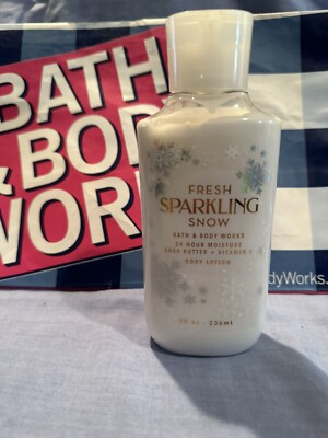 Bath and Body Works Fresh Sparkling Snow Lotion