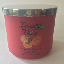 NEW Bath & Body Works Tomato Vine 3 Wick Candle