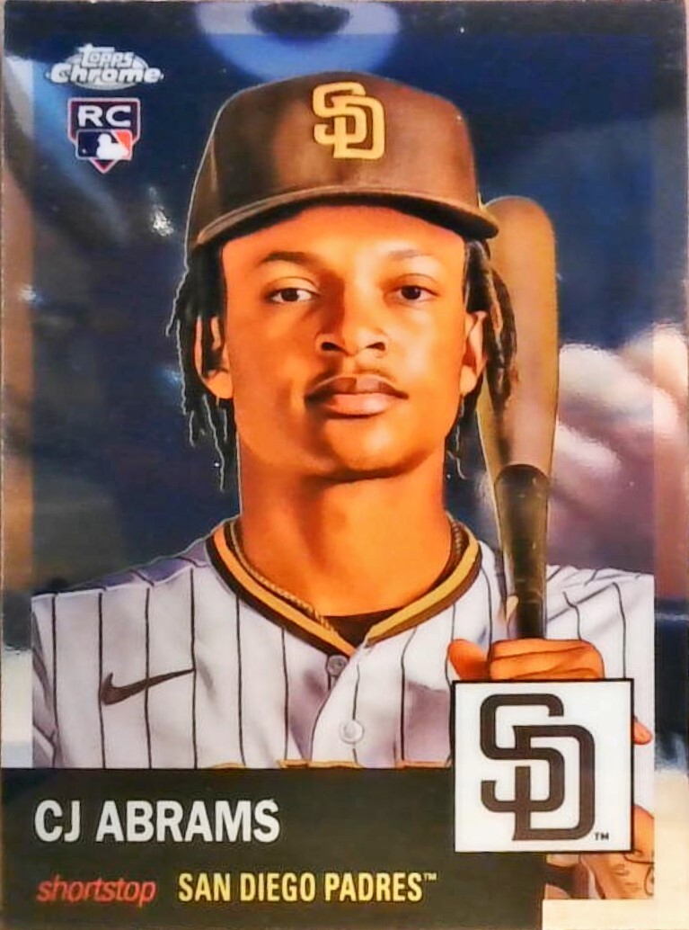 2022 Topps Chrome Platinum Anniversary #257 CJ Abrams RC
