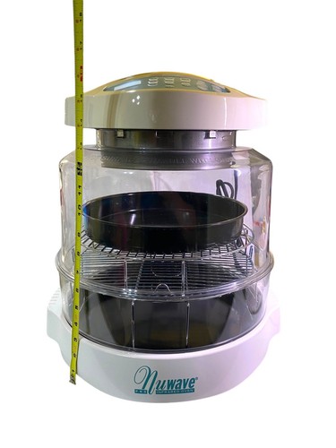 Nuwave Pro Infrared Oven w/2 Racks & Pan White / Yellow Model 20301-20304 *READ - Picture 17 of 17