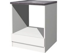 Flex Well Herdumbauschrank Lucca BxTxH 60 x 60 x 85 cm weiß matt zerlegt 0001074