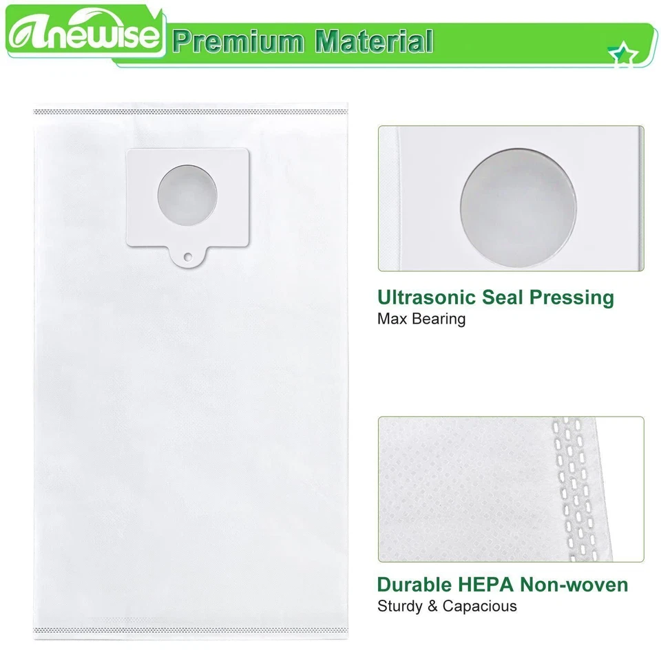 6 bolsas de vacío de bote Q/C 53292 para Kenmore serie 600 81214 81614 serie 400 Foto 4 de 4