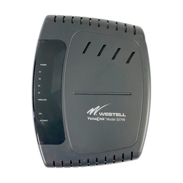 Verizon Westell Gateway VersaLink 327w DSL Modem Wireless Router Set ...