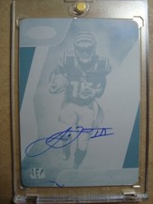 2017 John Ross Panini Certified Rookie Cyan Print Plate Autograph RC 1/1 🔥🔥🔥